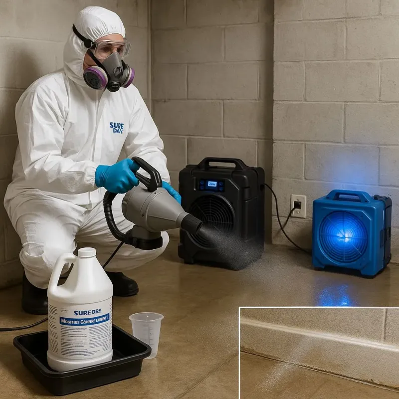 Sanitization and Odor Removal process in Crescent Springs, KY