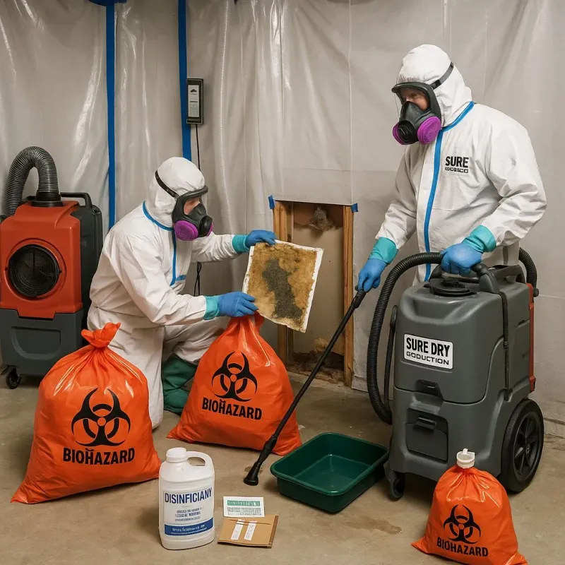 Contaminated Water Handling Protocols process in Crescent Springs, KY