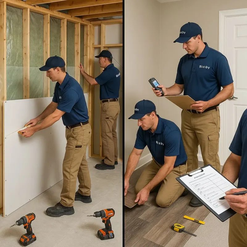 Repairs and Reconstruction process in Crescent Springs, KY