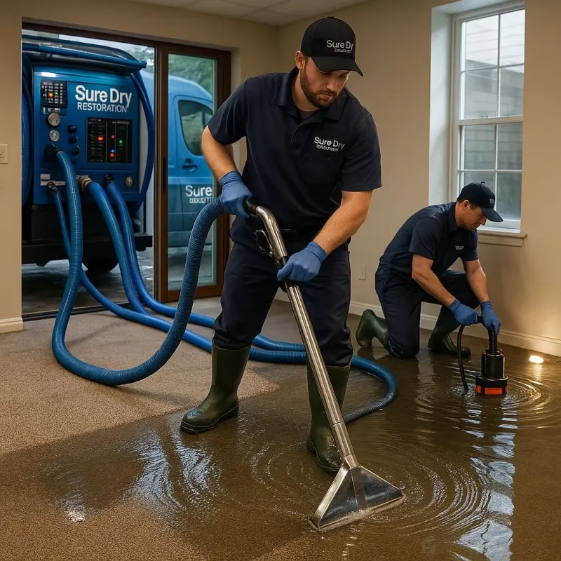 Water Extraction and Removal process in Crescent Springs, KY